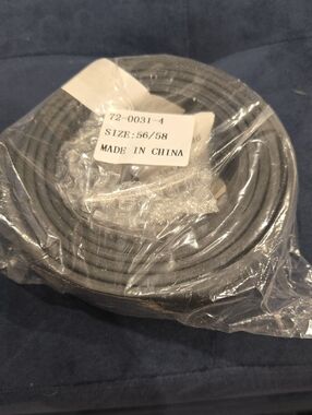 Mens Black Belt, Still In Bag.  Waist Size 56/58.   Never Used.